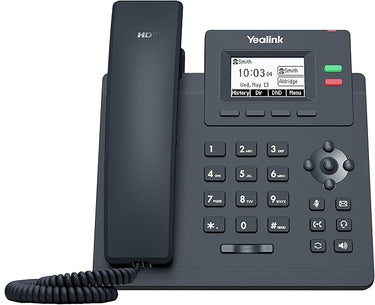 Yealink Telefonia Telefono T31 2 Cuentas Sip con PSU